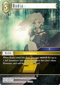 Rydia - From Nightmares - Final Fantasy TCG card