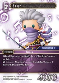 Edge - From Nightmares - Final Fantasy TCG card
