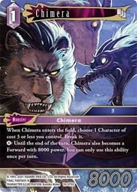 Chimera - From Nightmares - Final Fantasy TCG card