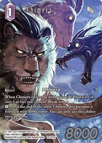 Chimera (Full Art) - From Nightmares - Final Fantasy TCG card