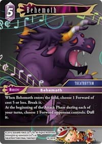 Behemoth (19-081R) - From Nightmares - Final Fantasy TCG card