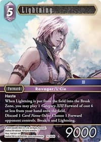 Lightning (19-082H) - From Nightmares - Final Fantasy TCG card