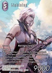 Lightning (19-082H) (Full Art) - From Nightmares - Final Fantasy TCG card