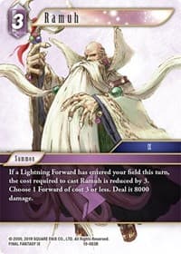 Ramuh - From Nightmares - Final Fantasy TCG card