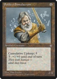 Soldevi Simulacrum - Ice Age - Magic: The Gathering card