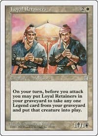 Loyal Retainers - Portal Three Kingdoms - Magic: The Gathering card
