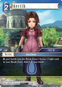 Aerith - From Nightmares - Final Fantasy TCG card