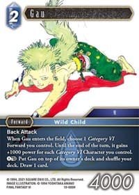 Gau - From Nightmares - Final Fantasy TCG card