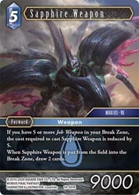 Sapphire Weapon - From Nightmares - Final Fantasy TCG card