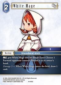White Mage (19-092C) - From Nightmares - Final Fantasy TCG card