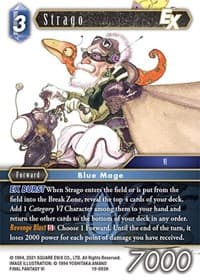 Strago EX - From Nightmares - Final Fantasy TCG card