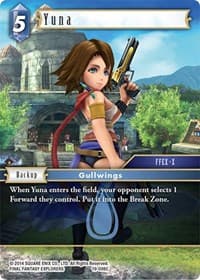 Yuna (19-098C) - From Nightmares - Final Fantasy TCG card