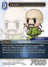 Josef - From Nightmares - Final Fantasy TCG card