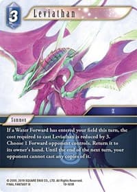 Leviathan - From Nightmares - Final Fantasy TCG card