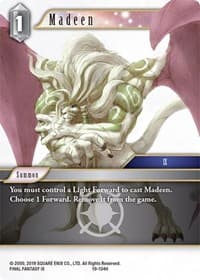 Madeen - From Nightmares - Final Fantasy TCG card