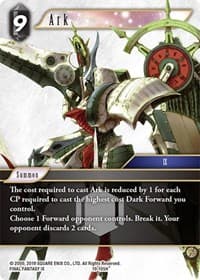 Ark - From Nightmares - Final Fantasy TCG card