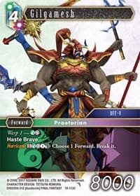 Gilgamesh - From Nightmares - Final Fantasy TCG card
