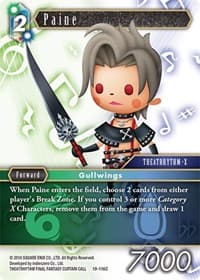 Paine - From Nightmares - Final Fantasy TCG card