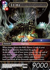 Anima - From Nightmares - Final Fantasy TCG card