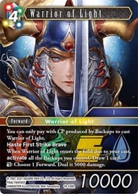 Warrior of Light - From Nightmares - Final Fantasy TCG card