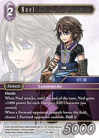 Noel - From Nightmares - Final Fantasy TCG card