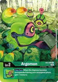 Argomon - BT2-004 (Alternate Art) - Starter Deck 14: Beelzemon Advanced Deck Set - Digimon Card Game card