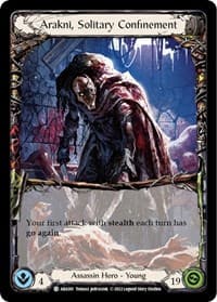 Arakni, Solitary Confinement - Blitz Deck: Outsiders - Arakni - Flesh and Blood TCG card