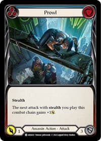 Prowl (Blue) - Blitz Deck: Outsiders - Arakni - Flesh and Blood TCG card