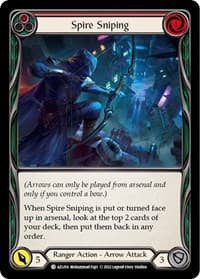 Spire Sniping (Red) - Blitz Deck: Outsiders - Azalea - Flesh and Blood TCG card
