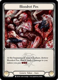 Bloodrot Pox - Blitz Deck: Outsiders - Azalea - Flesh and Blood TCG card