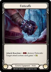 Fisticuffs - Blitz Deck: Outsiders - Benji - Flesh and Blood TCG card