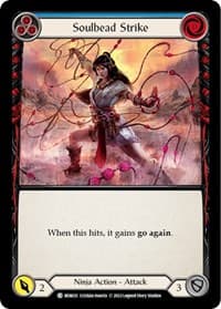 Soulbead Strike (Blue) - Blitz Deck: Outsiders - Benji - Flesh and Blood TCG card