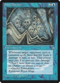 Soul Barrier - Ice Age - Magic: The Gathering card