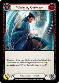 Whelming Gustwave (Red) - Blitz Deck: Outsiders - Katsu - Flesh and Blood TCG card