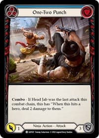 One-Two Punch (Blue) - Blitz Deck: Outsiders - Katsu - Flesh and Blood TCG card