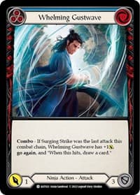 Whelming Gustwave (Blue) - Blitz Deck: Outsiders - Katsu - Flesh and Blood TCG card