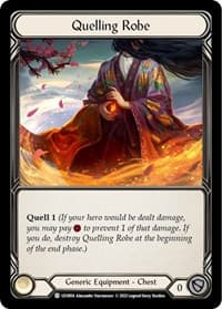 Quelling Robe - Blitz Deck: Outsiders - Uzuri - Flesh and Blood TCG card
