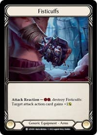 Fisticuffs - Blitz Deck: Outsiders - Uzuri - Flesh and Blood TCG card