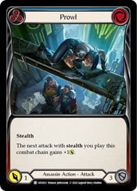 Prowl (Blue) - Blitz Deck: Outsiders - Uzuri - Flesh and Blood TCG card