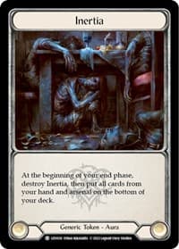 Inertia - Blitz Deck: Outsiders - Uzuri - Flesh and Blood TCG card