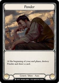Ponder - Blitz Deck: Outsiders - Uzuri - Flesh and Blood TCG card