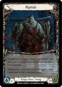 Riptide - Blitz Deck: Outsiders - Riptide - Flesh and Blood TCG card