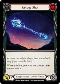 Salvage Shot (Red) - Blitz Deck: Outsiders - Riptide - Flesh and Blood TCG card