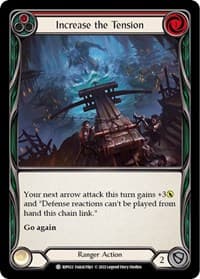 Increase the Tension (Red) - Blitz Deck: Outsiders - Riptide - Flesh and Blood TCG card
