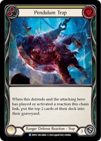 Pendulum Trap (Yellow) - Blitz Deck: Outsiders - Riptide - Flesh and Blood TCG card