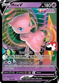 Mew V - Prize Pack Series Cards - Pokemon card