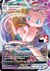 Mew VMAX - Prize Pack Series Cards - Pokemon card
