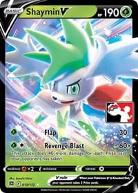 Shaymin V - Prize Pack Series Cards - Pokemon card
