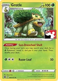 Grotle - Prize Pack Series Cards - Pokemon card