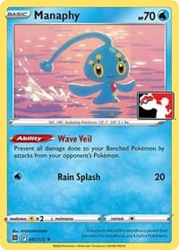 Manaphy - Prize Pack Series Cards - Pokemon card